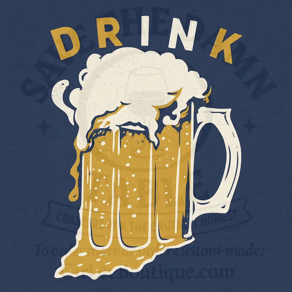 Drink Up Indiana Coaster